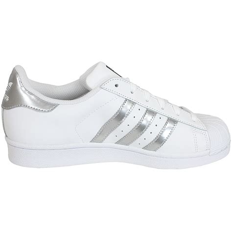 adidas superstar weiß silber kappe|Adidas Superstar sneakers.